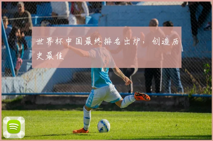 世界杯中国最终排名出炉,创造历史最佳