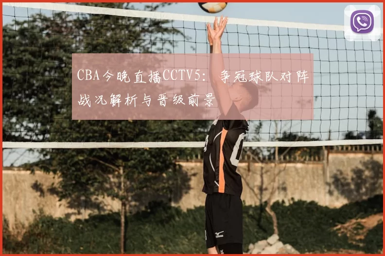CBA今晚直播CCTV5:争冠球队对阵战况解析与晋级前景